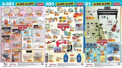 A101 15 Ocak 2026 Aktüel Kataloğu Açıklandı: Fondü Makinesi ve Dijital Piyano Fırsatı