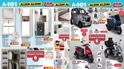 A101 8 Ocak 2026 Aktüel Kataloğu Belli Oldu: İşte Bu Haftanın Fırsat Ürünleri