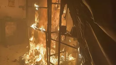 Aksaray'da Çorap Fabrikasında Gece Yarısı Yangın: Facia Son Anda Önlendi