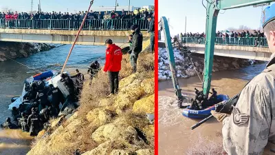 Şanlıurfa'da Acı Kaza: Kanala Uçan Araçta Baba ve 3 Çocuk