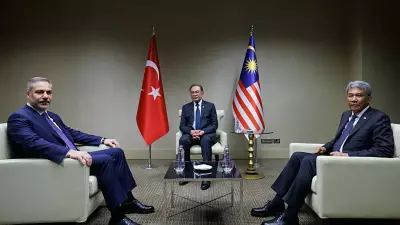 Bakan Fidan, Malezya Başbakanı Enver İbrahim ile Ankara'da Görüştü