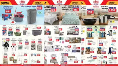 BİM 9-13 Ocak Aktüel Kataloğu Yayımlandı: Düdüklü Tencere ve Temizlik Setleri