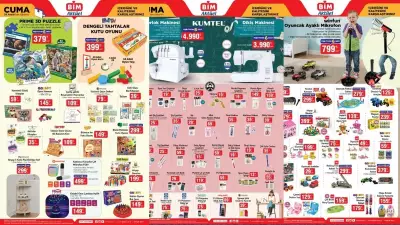 BİM'de Bu Hafta: Overlock Makinesi ve Dikiş Makinesi İndirimde!