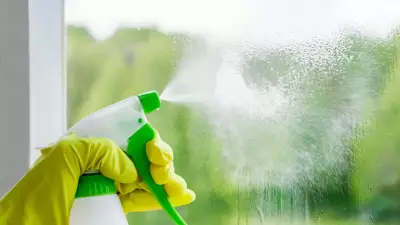 Cam Yüzeyler Pırıl Pırıl Oluyor! Mutfakta Saklı Sır