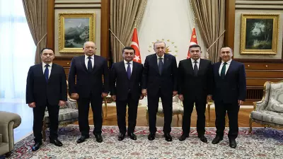 Cumhurbaşkanı Erdoğan, Özbekistan'dan Üst Düzey Heyeti Kabul Etti