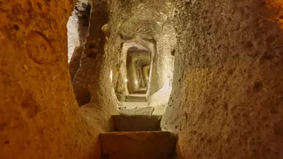 Derinkuyu Yeraltı Şehri: Ev Tadilatında Ortaya Çıkan 18 Katlı Gizem