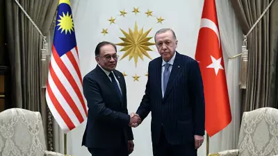 Erdoğan ve Malezya Başbakanı Enver İbrahim Stratejik İşbirliği Toplantısı'nda