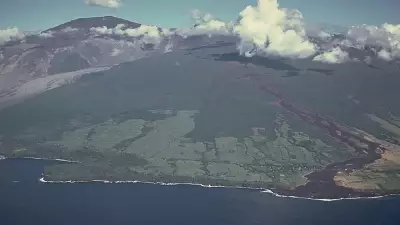 Fransa'da Volkan Alarmı: Piton de la Fournaise Harekete Geçti