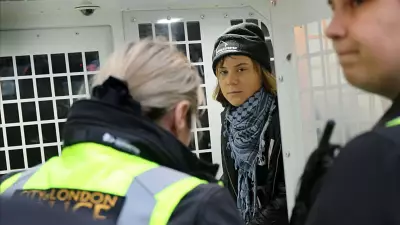 Greta Thunberg, Londra'da Filistin eyleminde gözaltına alındı