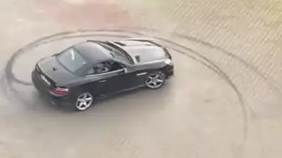 Maltepe'de Vale Skandalı: Müşteri Arabasıyla Drift Attılar