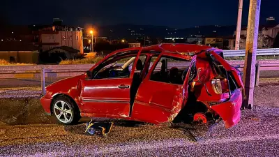 Manisa'da Feci Trafik Kazası: 2 Ölü, 1 Yaralı