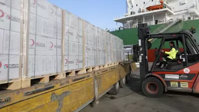 Türkiye Sigorta ve Kızılay'dan Gazze'ye 9.834 Gıda Kolisi