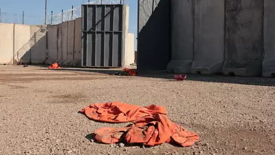 YPG'nin Şeddadi'deki Hapishanesinde Kaçan DEAŞ'lıların Geride Bıraktıkları İzler