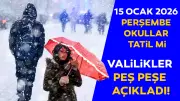 15 Ocak Kar Tatili: Tunceli ve Ordu'da Eğitime Ara Verildi