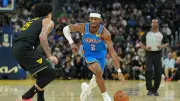 NBA'de Thunder, Warriors'ı 131-94 Farkla Yendi! Gilgeous-Alexander 30 Sayı Attı