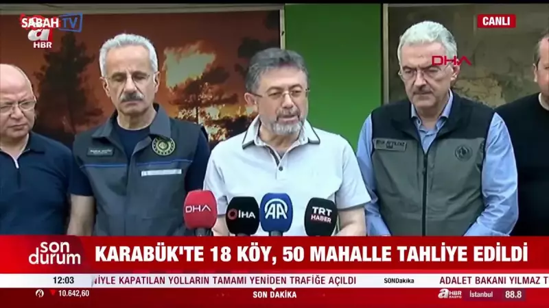 Bakan Yumaklı ve Bakan Uraloğlu'ndan Kritik Yangın Açıklaması: Detaylar Belli Oldu!