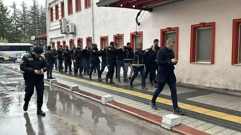 Bars Boyun Çetesi ve Daltonlar'a Operasyon: 14 Şüpheli Gözaltında!
