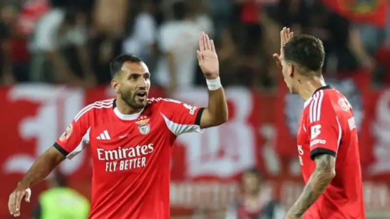 Benfica, Sporting'i Mağlup Ederek Süper Kupa'yı Müzesine Götürdü! Kerem'in Forma Giydiği Maçta Heyecan Dorukta