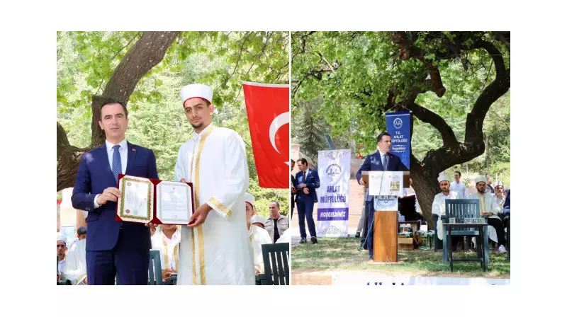 Bitlis'te 83 Hafız, İcazetlerini Alarak Gururlandırdı!