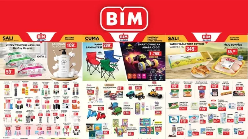 BİM'den Kaçırılmayacak Fırsatlar! 25-29 Temmuz Aktüel Kataloğunda Neler Var?