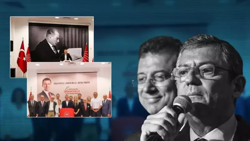CHP'li İlçe Başkanı, Atatürk Posteri Yerine İmamoğlu Görseli Astırdığı İçin Fırtına Kopardı!