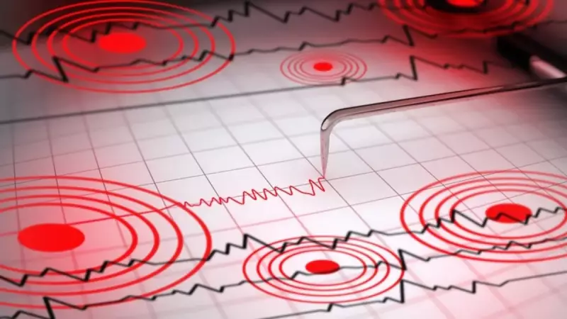 Deprem Anında Yer Yarıldı! İlk Kez Böylesi Görüntülendi