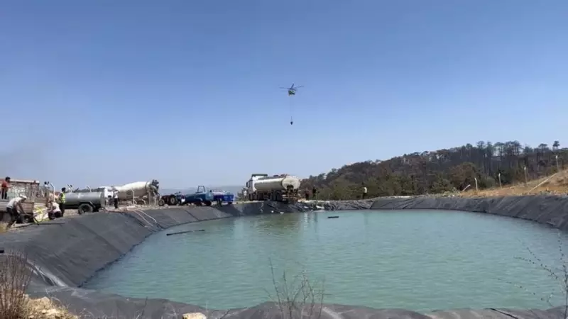 Helikopterler İçin Gölet Yaptılar: İşte Muhteşem Projenin Detayları!
