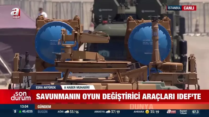 İDEF'te Yerli Savunma Gücü: Türkiye'nin Dünyaya Verdiği Mesaj!