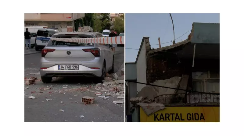Küçükçekmece'de Balkon Çökmesi: Tehlike Çanları Çalıyor!