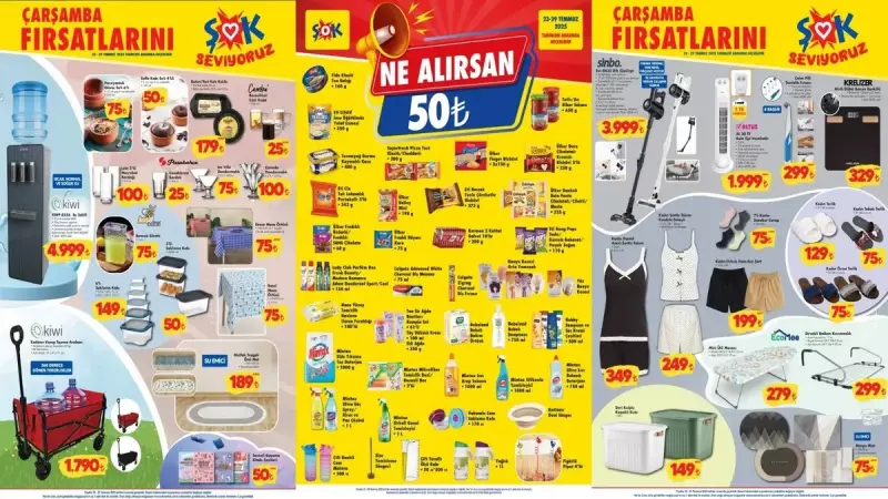 ŞOK'ta Fırsat Geçidi: 26-29 Temmuz Arası İndirimlerle Mini Yazıcı, Kamera ve Daha Fazlası!