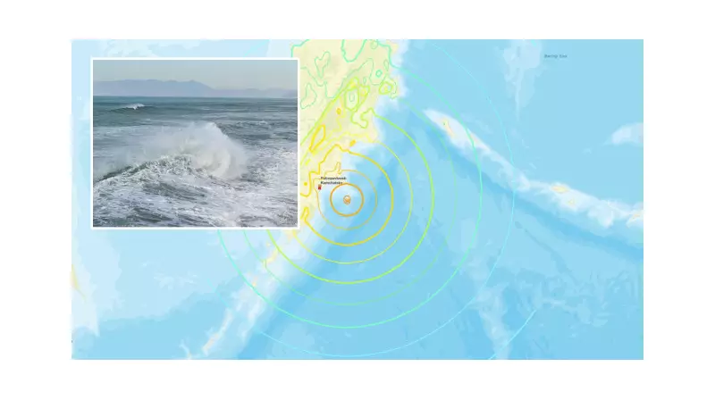 Rusya'daki Deprem Sonrası ABD ve Japonya Alarmda: Tsunami Uyarısı Yapıldı!