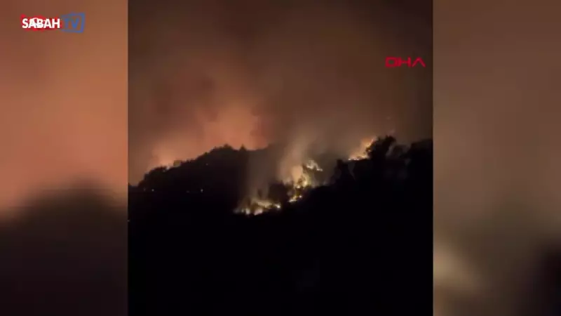 Sakarya'da Rüzgarın Ateşiyle Dans Eden Orman: Yangın Kontrolden Çıktı!