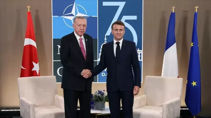 Son Dakika: Cumhurbaşkanı Erdoğan ve Fransa Lideri Macron Görüştü! Detaylar Burada
