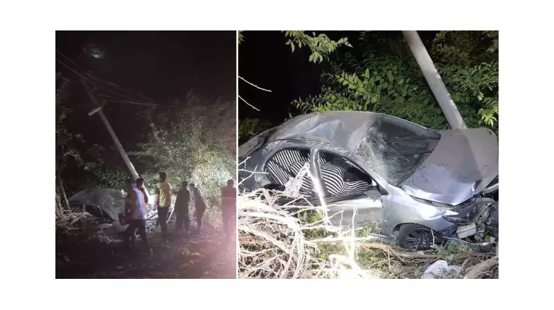 Tarlaya Uçan Otomobilde 6 Kişi Yaralandı: Korku Dolu Anlar!