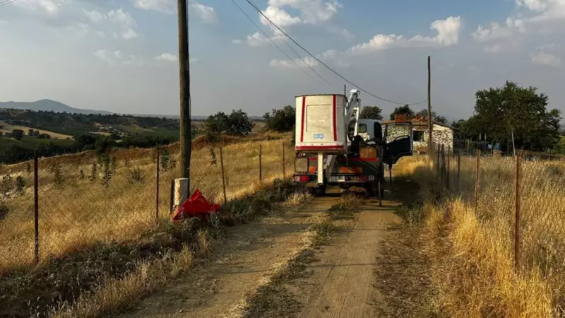 Uşak'ta Elektrik Direğinde Yaşanan Feci Kaza: Tamir Sırasında Hayatını Kaybetti!