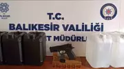 Bandırma'da Ruhsatsız Silah ve Etil Alkole Operasyon: Gözaltılar Var!