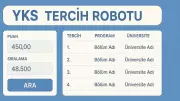 YKS Tercih Robotu 2025: Üniversite Tercihlerinde Yeni Dönem Başlıyor!