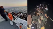 İzmir Açıklarında 81 Düzensiz Göçmen Yakalandı: Sahil Güvenlik Operasyonu!
