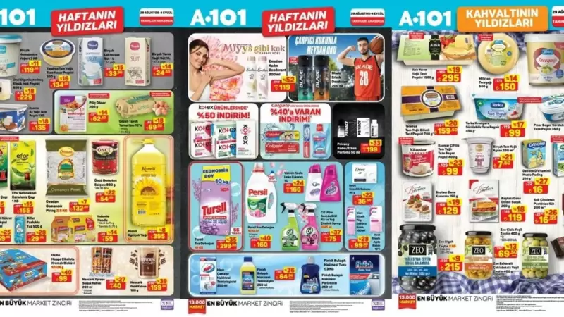 A101'de Bu Hafta Fırsatlar Çığ Gibi: Çay, Salça, Şeker ve Daha Fazlası İçin Müthiş Fırsatlar!