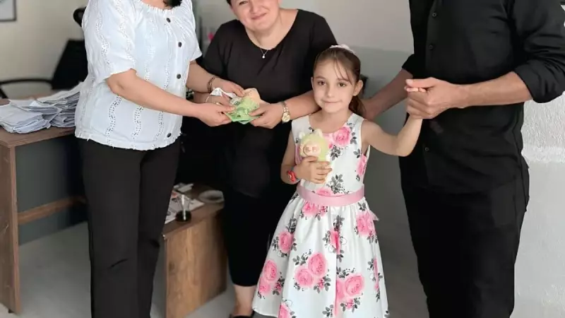Aksaray'da Minik Nida Nur'un Fedakarlığı: Bulduğu 1700 Euro'yu Sahibine Ulaştırdı!