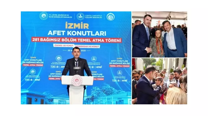 Bakan Kurum'dan İzmir İçin Müjde: Deprem Konutları ve Yangın Bölgesi Evleri Zamanında Teslim Edilecek!