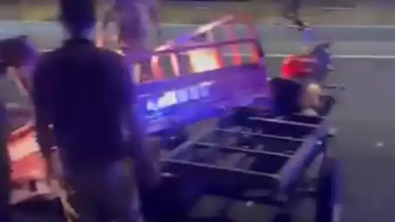 Batman'da Feci Kaza: Otomobil ile Sepetli Motosiklet Çarpıştı, 6 Kişi Yaralandı!