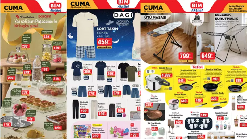 BİM'de Bu Hafta Fırsatlar Kaçmaz! 5-8 Ağustos Kampanyaları İle Eviniz Şenlenecek