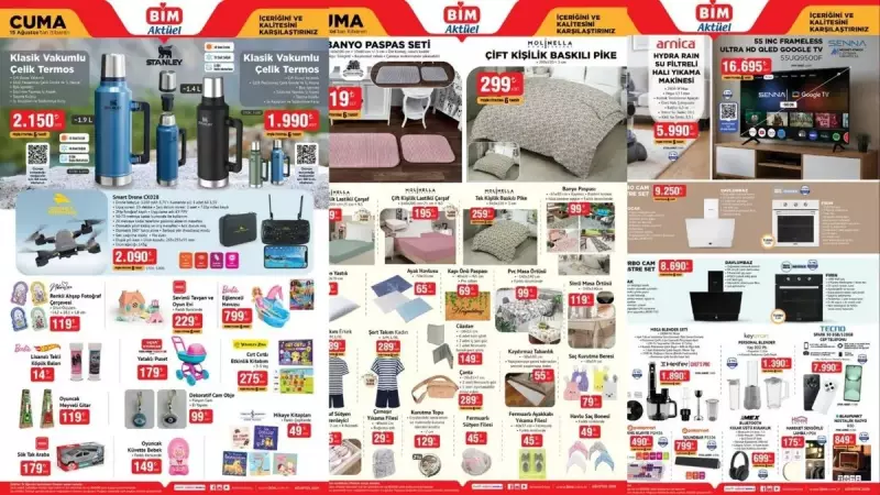 BİM'de Bu Hafta Göz Alıcı Mutfak Ürünleri: Kavanoz Çeşitleri ve Narenciye Sıkacağı Fırsatları!