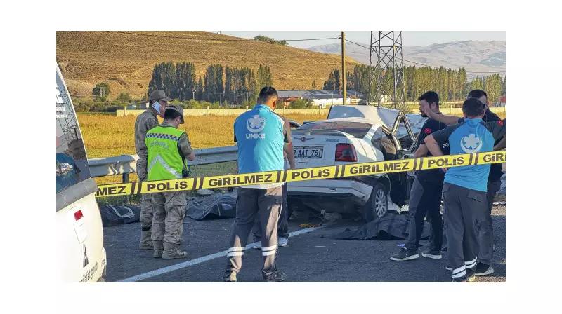 Erzurum'da Feci Kaza: İki Araç Çarpıştı, 4 Kişi Hayatını Kaybetti!