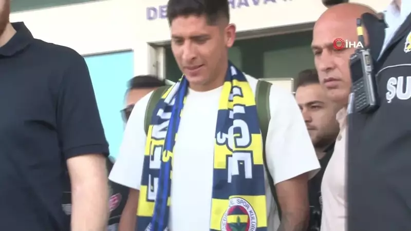 Fenerbahçe'nin Yıldız Transferi Edson Álvarez İstanbul'da! İşte Görüntüler