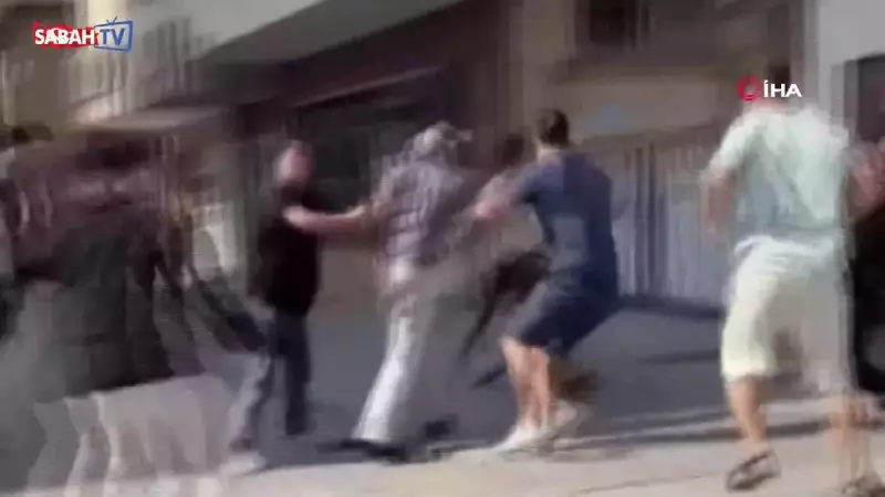 Şiddetin Sınırı Yok: Kavga Ettikleri Kişiyi Taşla Bayılttılar!