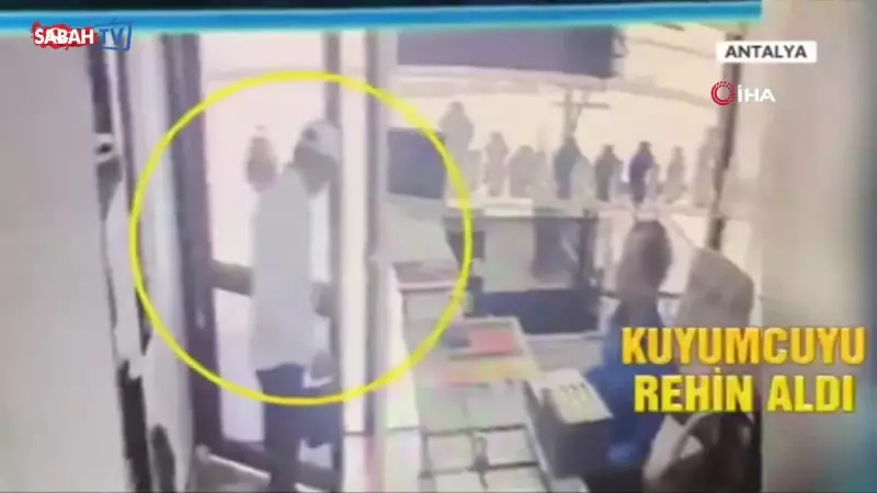 Kuyumcu Soygununda Akılalmaz Kaçış: 18 Bileziği Kapıp Gitti, Aynı Gün Yakayı Ele Verdi!