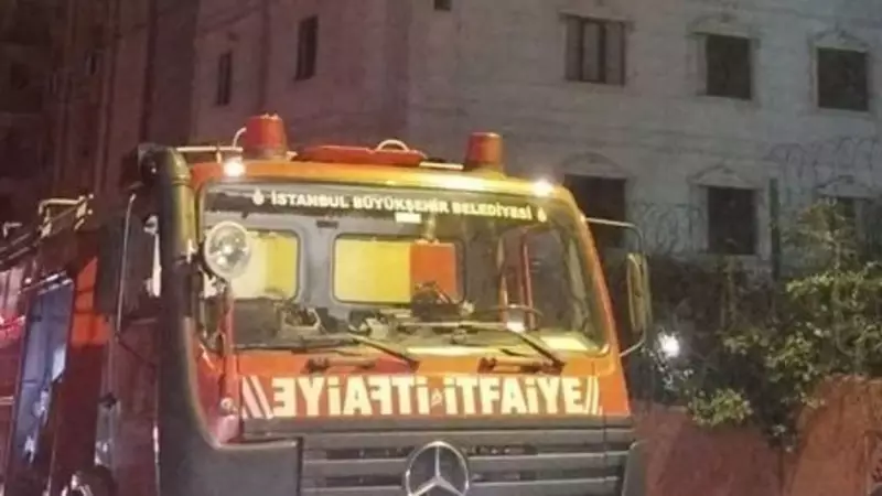 Ümraniye'de Otel Yangını: Korku Dolu Anların Ardından Söndürüldü!