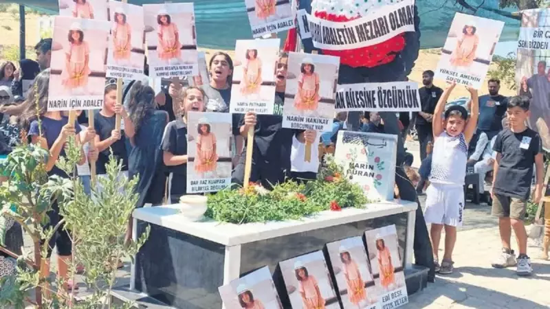 Narin Mezarı Başında Unutulmaz Bir Törenle Anıldı: Kalplerdeki Yerini Hiç Kaybetmeyecek